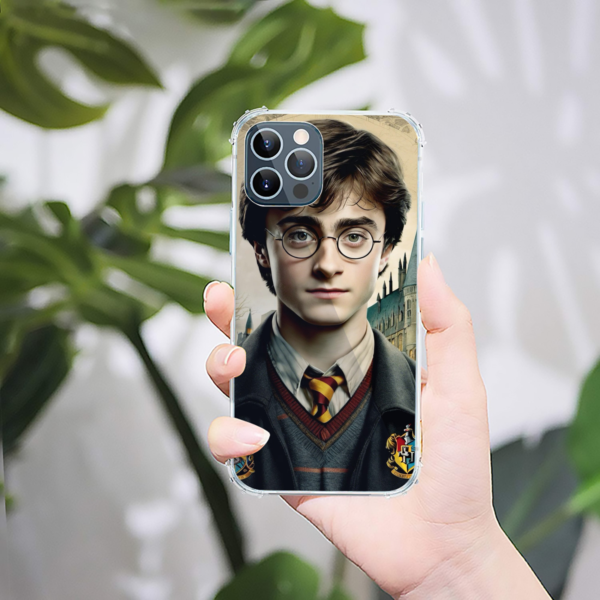 （画像用） Harry Potter ハリー・ポッターシリーズ 【iPhone 12シリーズ対応】透明スマホケース（クリアソフトケース）